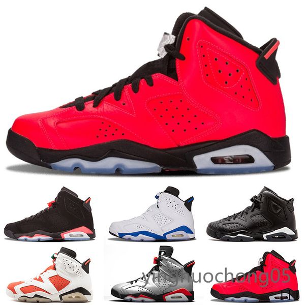 

новое прибытие 6 6s мужские ботинки баскетбола infrared unc maroon tinker hatfield черный кот carmine gatorade мужчин спорта yhc6