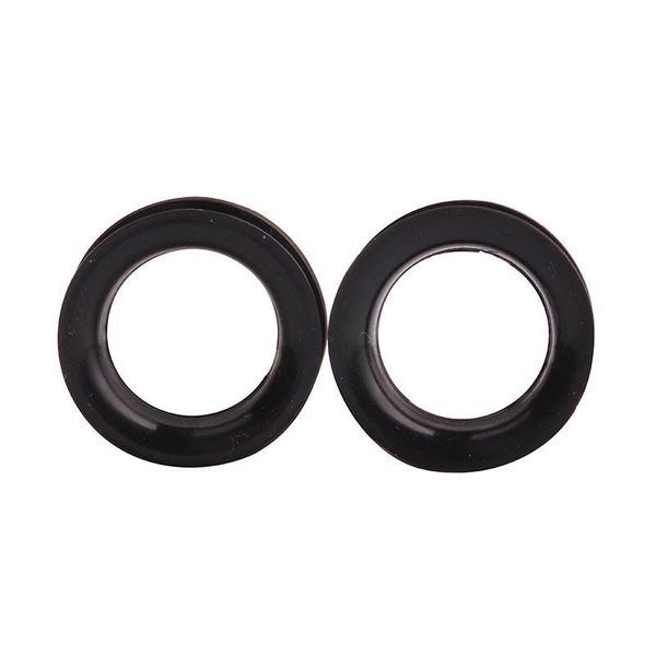 

1pair black sile ear expansion stretch hollow ear gauges ear plugs and tunnels earring cartilage body piercing jewelry q bbypgu, Silver