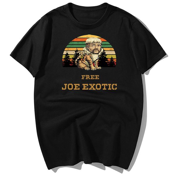 

funny joe exotic for president the tiger king summer casual short sleeve harajuku streetwear sport hooded sweatshirt hoodie men t shirt