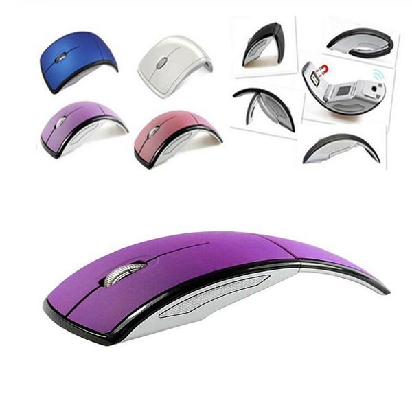 

2.4g wireless mouse portable foldable notebook computer accessory