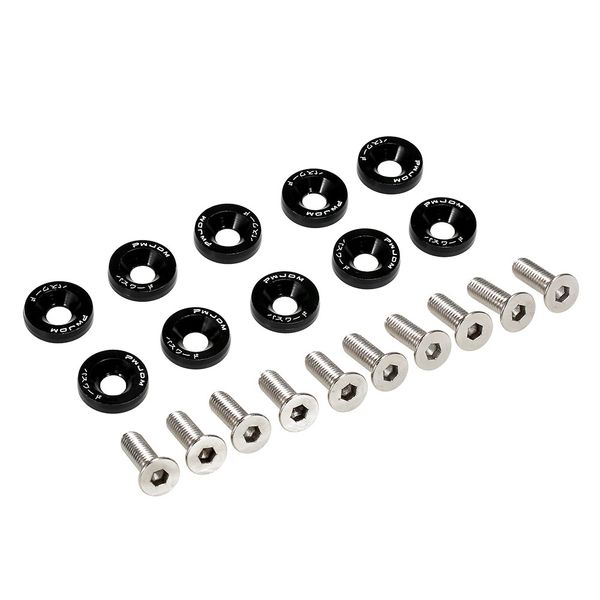 

billet aluminum fender bumper washer car
