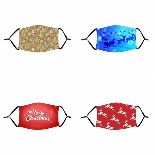 

cartoon printed washable face mask individual lack gift pac e anti dust#575, Black