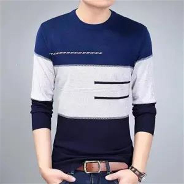 

2021 new autumn winter men's clothing rolled-up fashions young and middle-aged man's shirt bottom around the neck sweat 2ypa, White;black