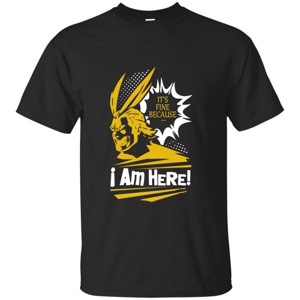 

my heroes academia all might mens black navy cartoon men new fashion funny hoodie designers t shirts sweatshirt