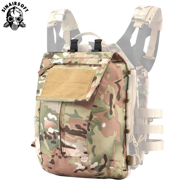 

tactical zip на панели обновления военный airsoft molle plate carrier zipper на рюкзак сумка для avs jpc 2,0 cpc emerson вест em7400 bbynbi