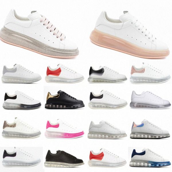 

2021 designer men women espadrilles flats platform oversized shoes espadrille flat sneakers little white shoes size 36-45 q4au#, Black
