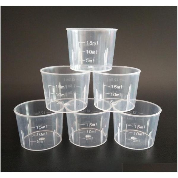 

measuring cup 15ml transparent plastic small liquid measuring cup kitchen cooking tool shipping wholesale za6165 a84xj