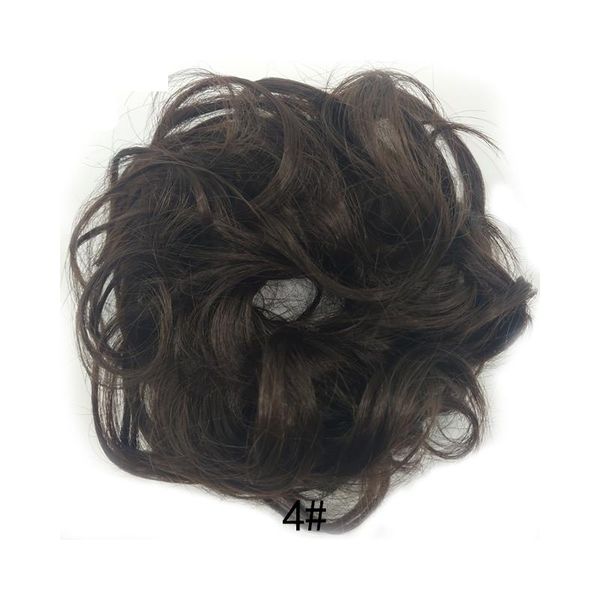 

women ladies high temperature filament elastic wave curly synthetic hairpieces wrap hair accessories for women girls sqcuqp, Slivery;white