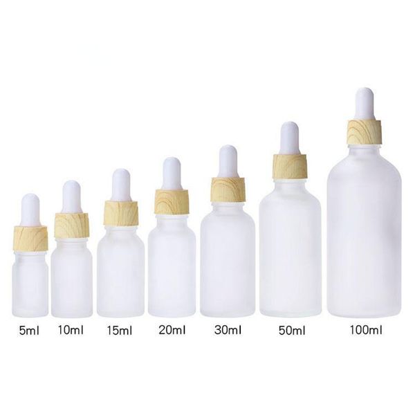 

essential oil packaging 5ml 10ml 15ml 20ml 30ml 50ml 100ml e liquid serum glass bottles with eye dropper