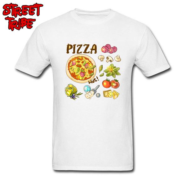 

pizza t shirt men funny t shirt foodie lover fast food elements print tshirt custom chef tees fabric sport hooded sweatshirt hoodie
