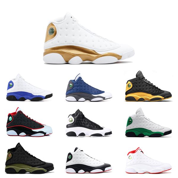 

men 13 13s basketball shoes black cat love & respect lucky green rivals cap and gown city of flight mens trainers sports sneakers 7-13