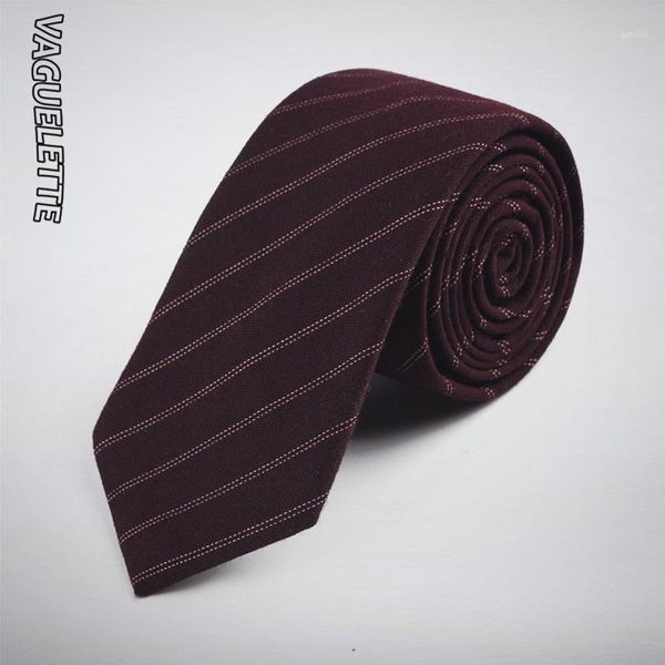 

vaguelette striped casual ties for men white/black/blue skinny cotton ties slim knitted party groom men tie 6.5 cm1, Blue;purple