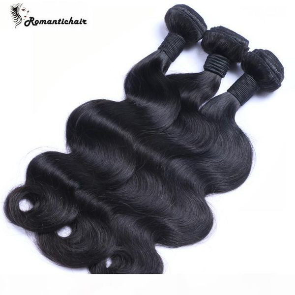 

brazilian hair weave bundles 8a unprocessed brazillian peruvian indian malaysian cambodian straight human hair extensions virgin hair, Black
