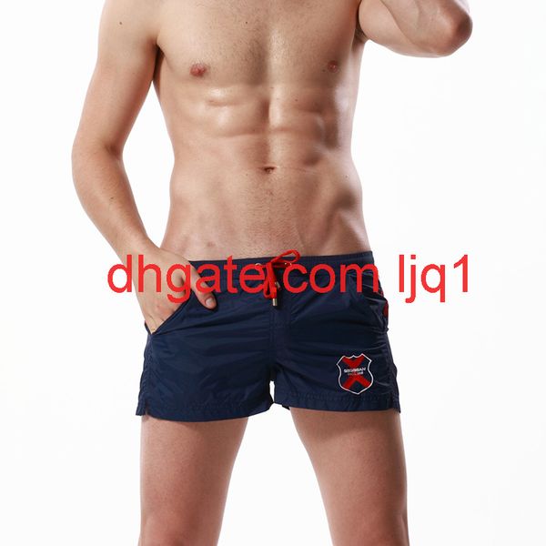 

seobean new men's home pants fashion men's pants sports casual shorts, White;black