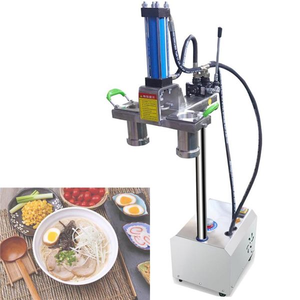

2500w commercial hydraulic rake noodle machine stainless steel electric noodle press