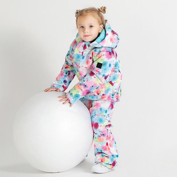 

skiing jackets kids ski suit boys girl thick thermal snowboarding jacket pant children set waterproof windproof winter warm outdoor wear