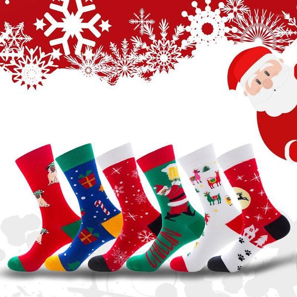 

christmas cotton socks christmas sockings xmas ornaments new year socks gifts merry decor for home natale1, Black