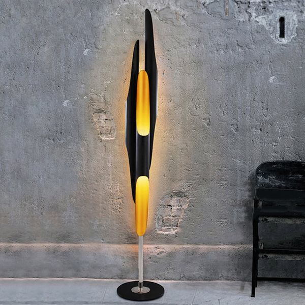 

post modern black standing led floor light nordic art design floor lamp bedroom living room l creative floor light fixture