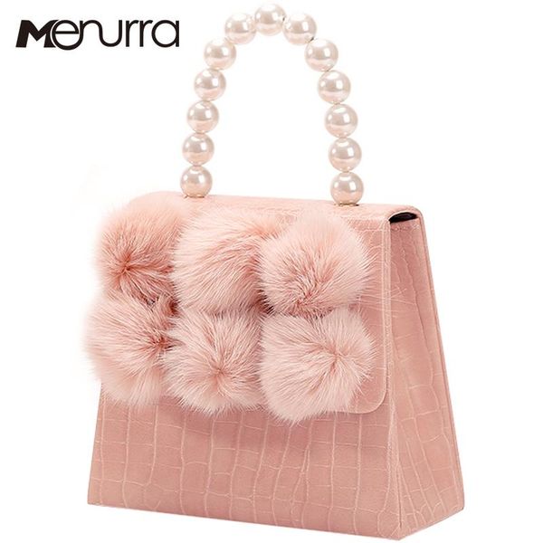

designer serpentine handbag crocodile leather bag fur bush fashion women bags shoulder luxury brands bag bolsa