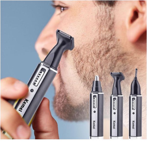 4 in 1 rechargeable men electric nose ear hair trimmer painless women trimming sideburns eyebrows beard hair clipper cu wmticw