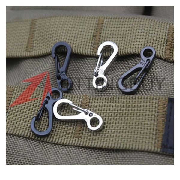 

5pcs/lot outdoor sports hiking moauntaineering climbing safety buckle spring sf hooks carabiner key chain 5pcs/lot jlljbn