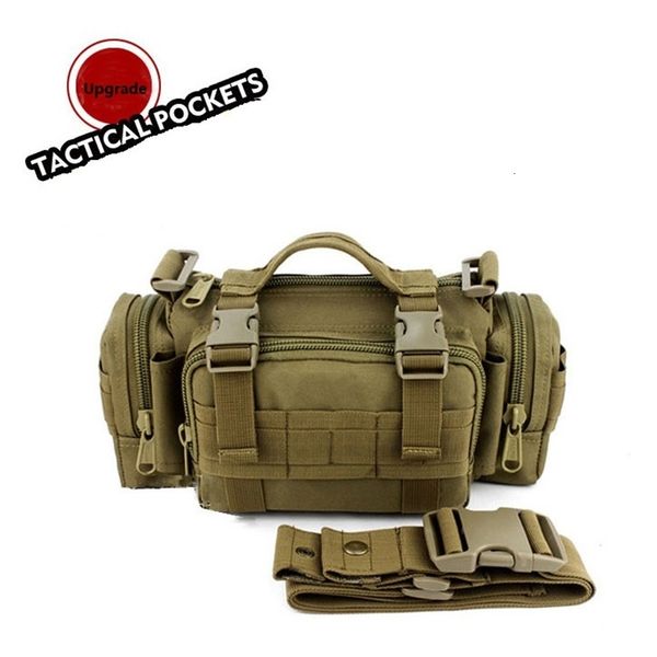 

черная пятница tactical military охота waistpack нейлон molle многофункциональный открытый спорт туризм отдых талией messager сумка