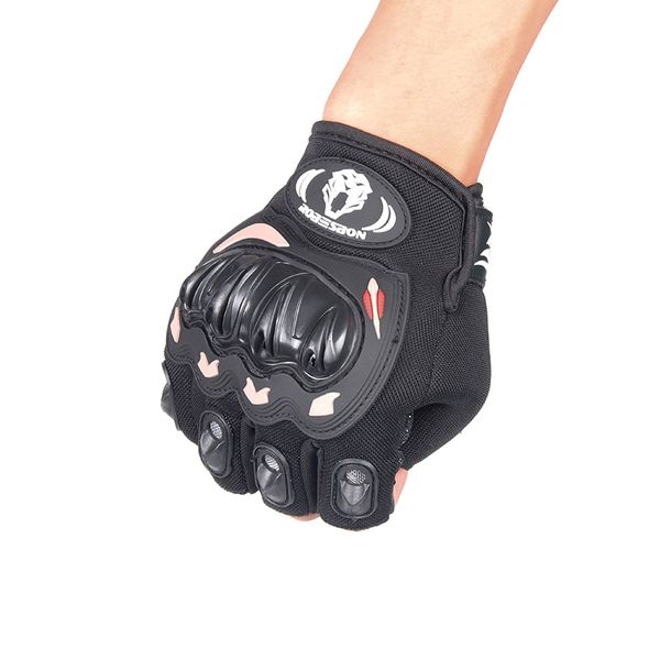 

robesbon bicycle protection mittens cycle riding hand wear elastic warrior style short finger gloves, Blue;gray