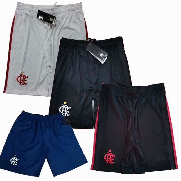 

20 21 flamengo soccer shorts home away 3rd diego de arrascaeta 2020 2021 football sports training pants s-2xl, Black;red