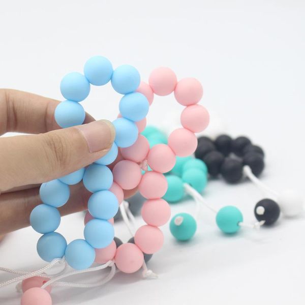 

2020 kids wooden rings beads rattles toys newborn beech teether toy baby gifts toddler rattles play gym montessori stroller toys