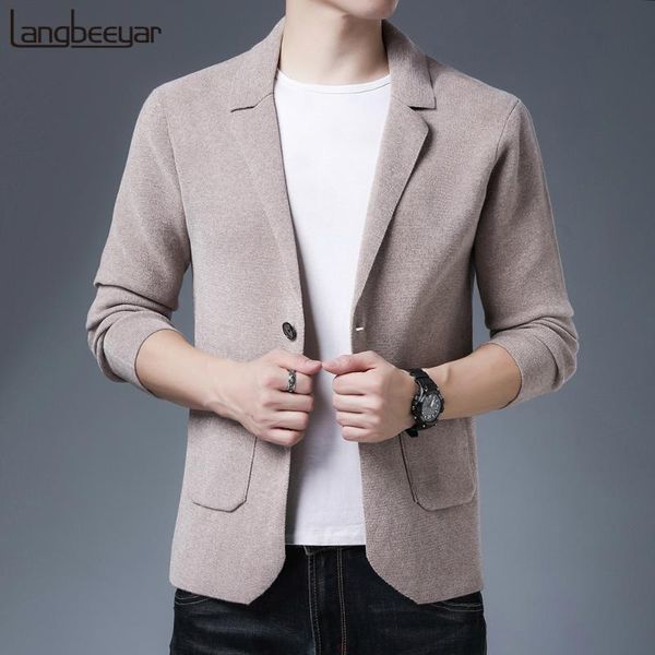 

2020 new style brand casual fashion trending korean slim fit men suits casual beige jacket classic blazer coats men clothing, White;black