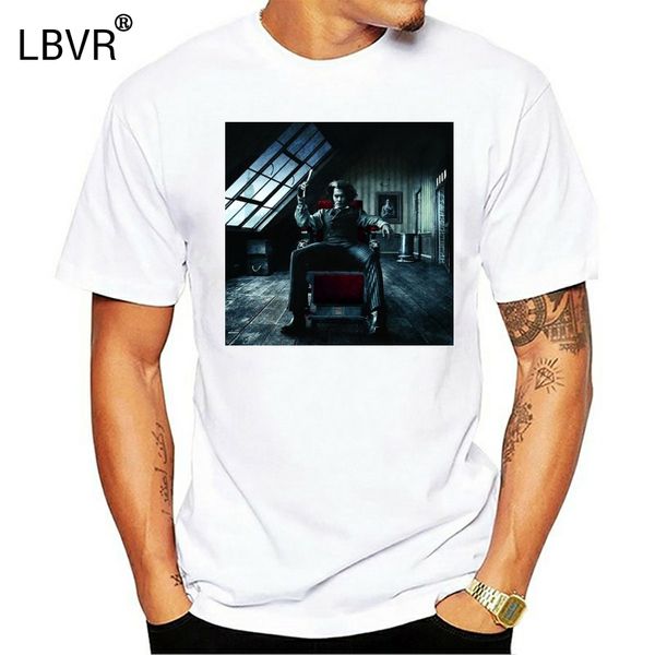 

for man sweeney todd t shirt classic horror movie custom quality tee shirt round neck t-shirt sport hooded sweatshirt hoodie