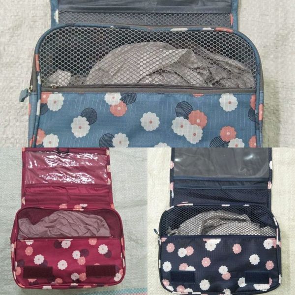 

ic5qs wash storage travel korean oxford storage waterproof cosmetic hanging foldable bag finishing bag yy168