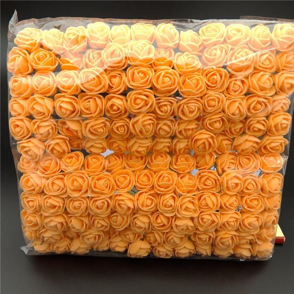 

decorative flowers & wreaths 144 pcs/ pack mini foam artificial rose flower bouquet wedding decor craft supplies toer889