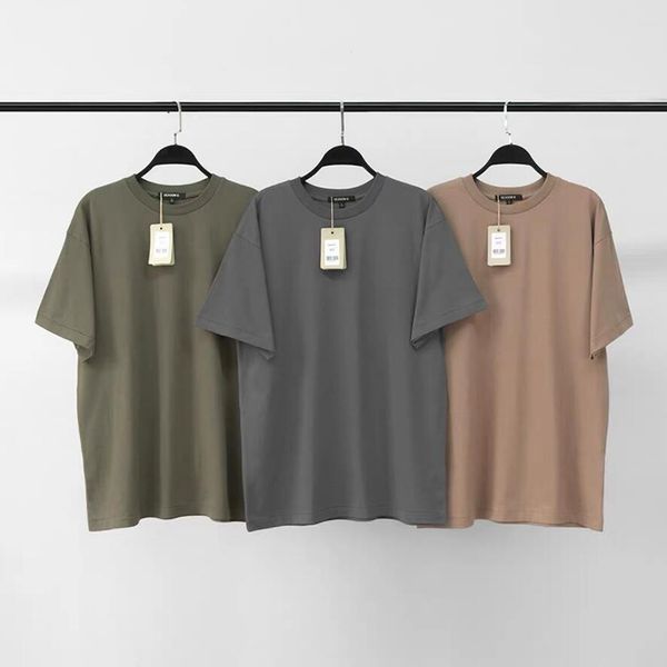 

2021 new summer short sleeve oversize t-shirts hip hop streetwear tee seanson male female t-shirts crew neck couples wear, White;black