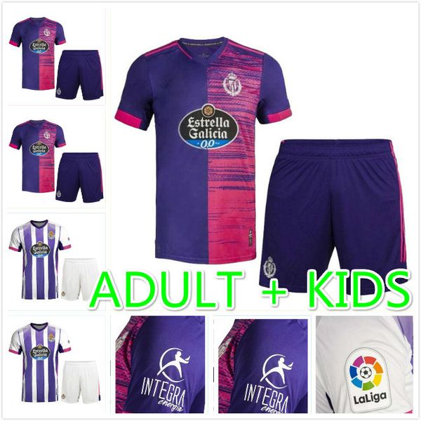 

20 21 реал вальядолид трикотажные изделия футбола для взрослых и детей 2020 2021 реал вальядолид toni villa дом вдали футбол рубашка, Black;yellow