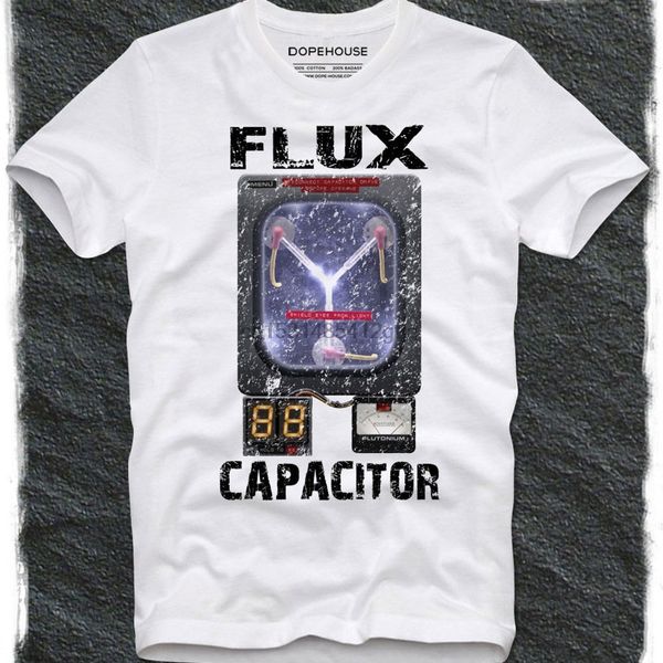 

t shirt flux capacitor back to the future doc brown mc fly retro vintage cult movie sport hooded sweatshirt hoodie