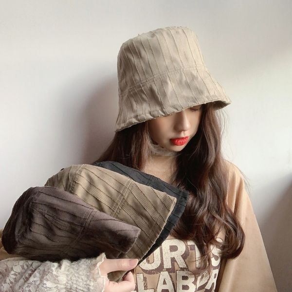 

2020 new winter hat designer bucket hat classic fashion casual outdoor warm hat bonnet, Blue;gray
