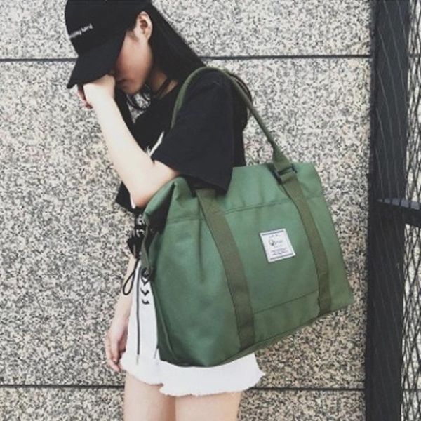 

крупнотоннажная путешествия одежда сумка портативный дорожная сумка может держать одежды мешок, камера женский водонепроницаемый