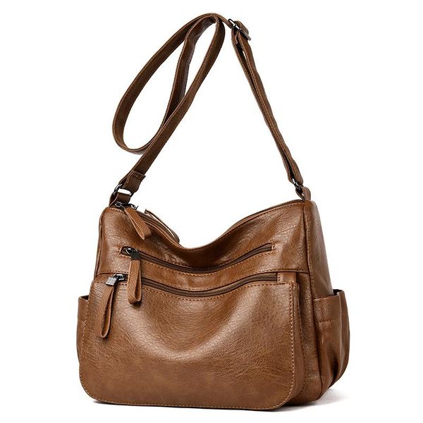

women casual tote genuine leather handbag bag fashion vintage small 2020 shopping bag designer crossbody bags shoulder c858