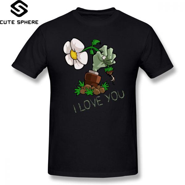 

plants vs zombies plants vs zombies i love you graphic summer oversized percent tshirt sport hooded sweatshirt hoodie men t shirt