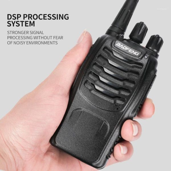 

walkie talkie baofeng bf-888s 5w handheld pofung bf 888s uhf 400-470mhz 16ch two-way portable cb radio 1