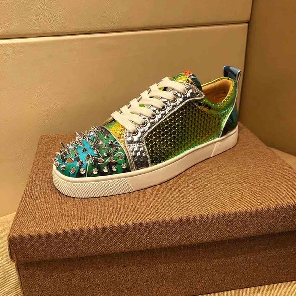 

мужские красные bottom скейт обувь шипованных шипы bottom квартиры daily повседневный скейтбординг кроссовки high grade red подошвы кроссовк, Black