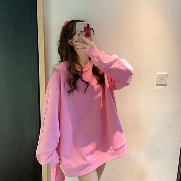 

9y8xc новый свитер sweaterand зимой свитер женский модный супер горячий розовый длинный рукав 2020 осень весной и осенью тонкие мили корейск, Black