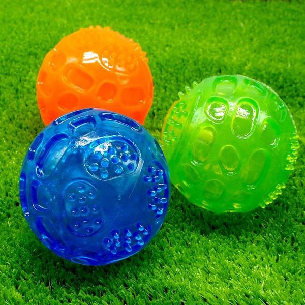 

dog toy pet rubber balls toys squeaking interactive puppy chewing toys for small large dogs training playing teeth bbyrsq