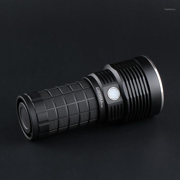 

flashlights torches convoy 4x18a , cree xhp70.2, 4300lm, with temperature control and type-c charging interface1