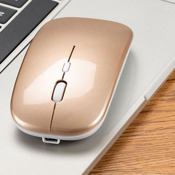 

mice 2.4g 1600 dpi wireless mouse bluetooth 5.0 silent dual mode rechargeable opto-electronic for pc windows la