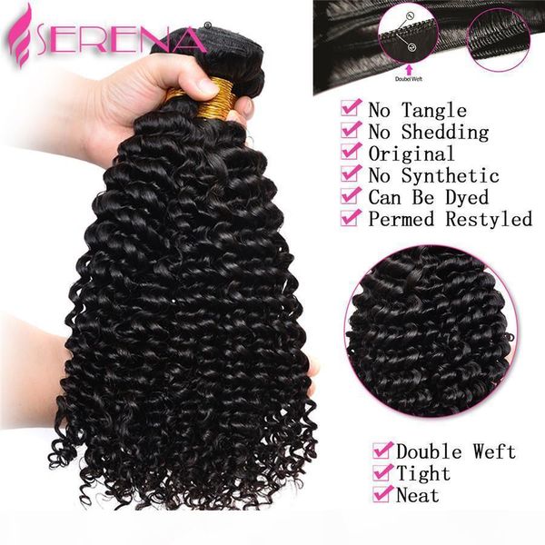 

pre-plucked 360 lace frontal bundles deep wave unprocessed brazilian virgin human hair weaves with 360 closure baby hair natural black color, Black;brown