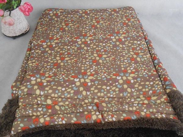 

new style cute cat sleeping bag pet bed fabric with fleece three styles1