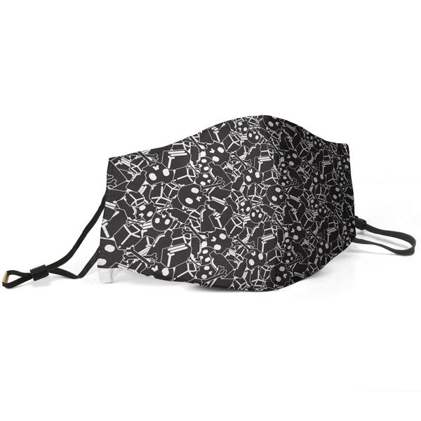 

kids anti-dust-ma-sk-onesize running balaclava-ma-sk-work black crossbone mexican skeletons skull flag mouth cover adjustable protect