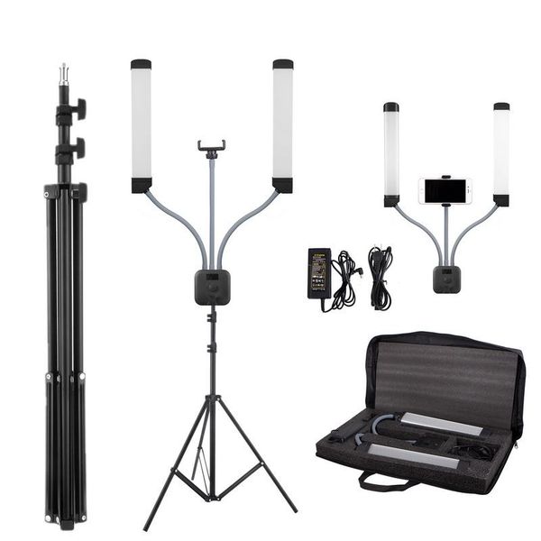

flash heads selens multimedia extreme with selfie function pographic lighting 3000-6000k led video light phone camera lamp&tripod
